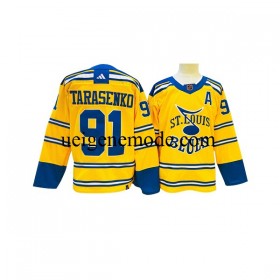 Herren St. Louis Blues Eishockey Trikot Vladimir Tarasenko 91 Adidas 2022-2023 Reverse Retro Gelb Authentic